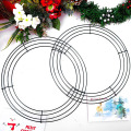 wholesale 18 inch 20 inch christmas floral wreath wire wreath frame from China